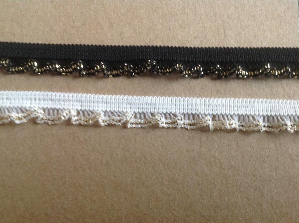 LOT  FANTASIE  ELASTIEK, Hobby en Vrije tijd, Naaien en Fournituren, Ophalen of Verzenden, Nieuw, Lint, Band of Elastiek