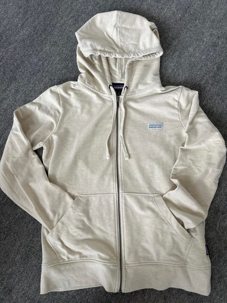 Patagonia Ahnya Full-Zip Hoody Dames -  White Maat S, Ophalen of Verzenden, Gedragen, Maat 36 (S), Wit