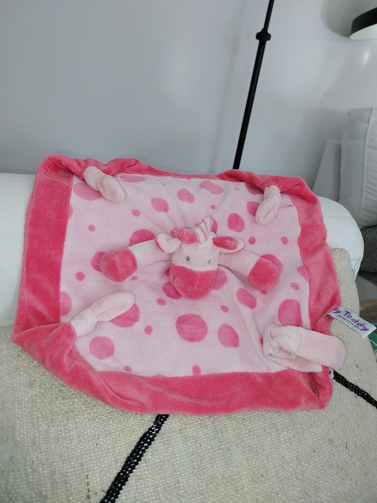 My teddy giraf giraffe roze, Ophalen of Verzenden, Zo goed als nieuw, Overige typen