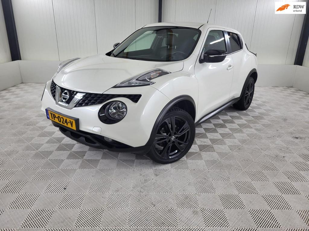 Nissan Juke 1.2 DIG-T S/S N-Connecta, Camera, Trekhaak, Auto's, Nissan, Voorwielaandrijving, 639 kg, 116 pk, Wit