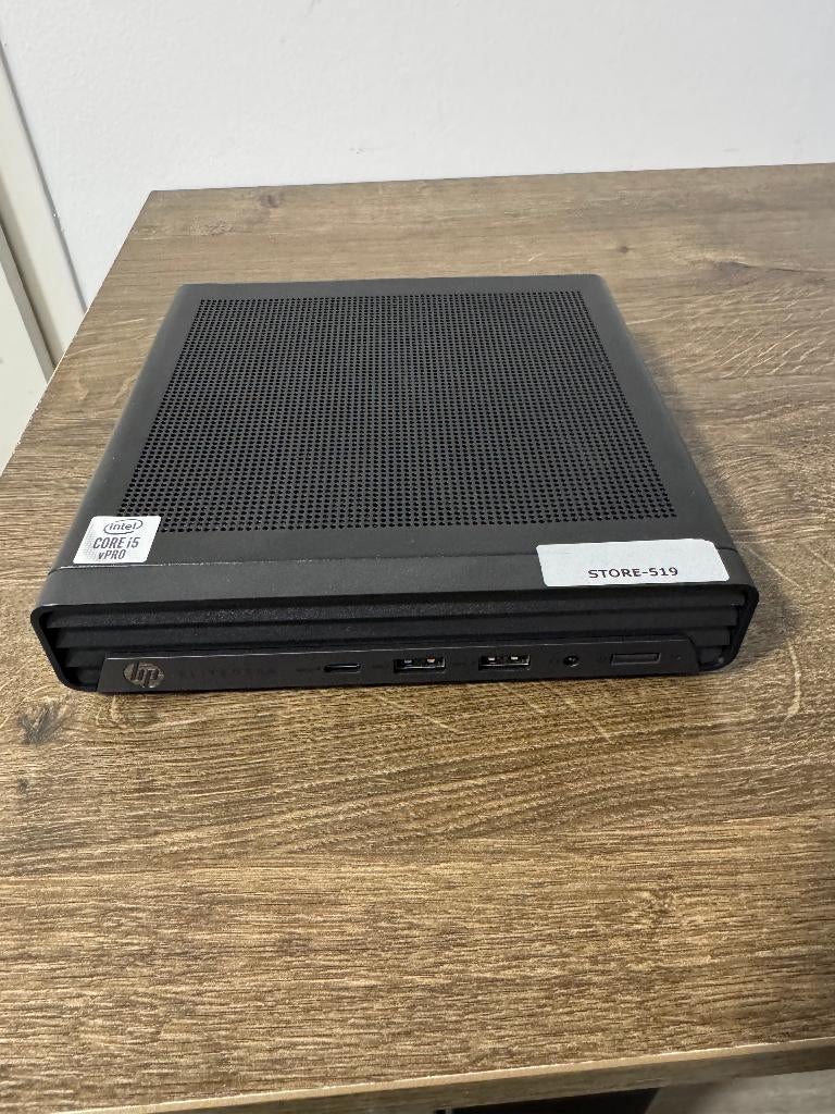 HP EliteDesk 800 G6 mini - Core i5-10500, 8GB, 256 GB NVMe, 256 GB, 8 GB, Ophalen of Verzenden, Zo goed als nieuw