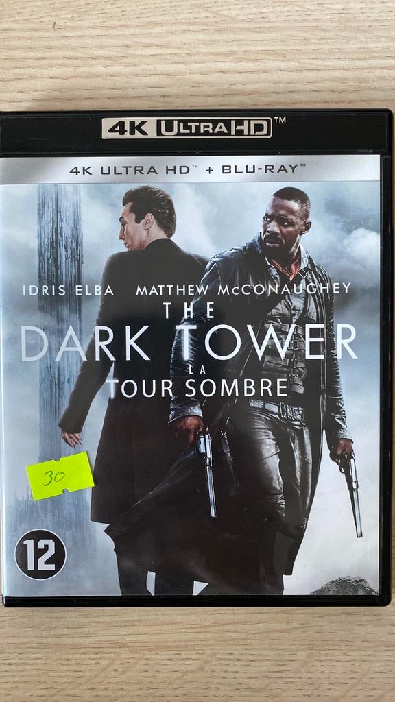 The dark tower 4K blu ray NL versie, Ophalen of Verzenden, Zo goed als nieuw, Actie