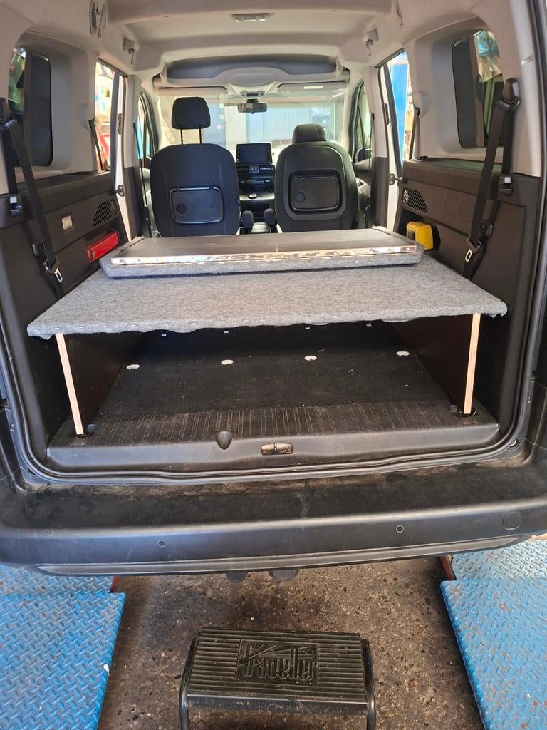 Bed voor Citroen Berlingo, VW Caddy, Mercedes Citan