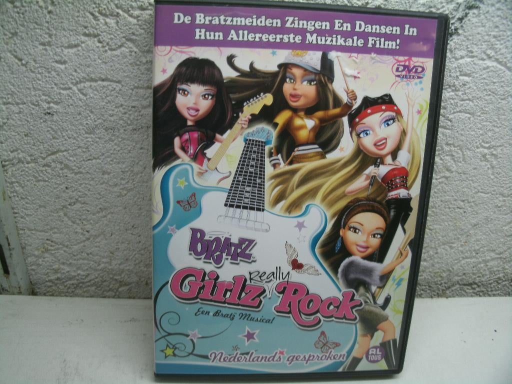 dvd 274k girlz rock bratz, Alle leeftijden, Ophalen of Verzenden, Zo goed als nieuw, Amerikaans