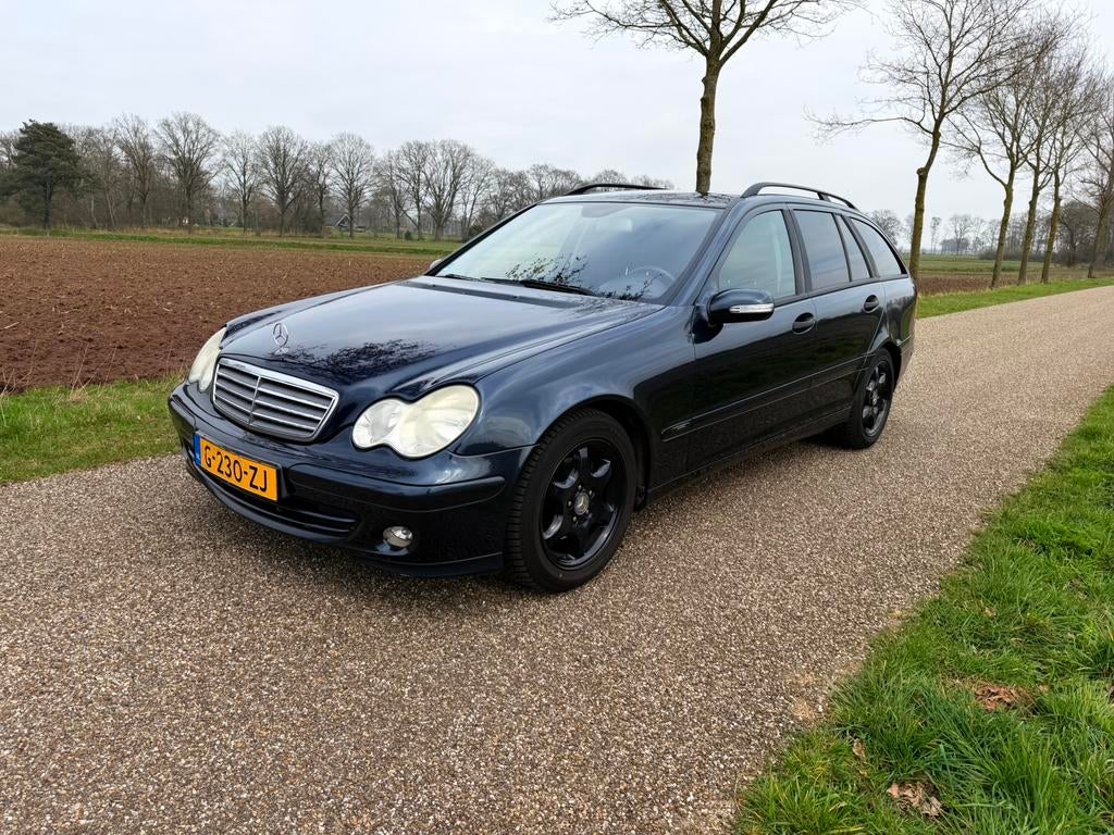 MB C200 Kompr Combi, Lage km’s, APK 11-26, Nette auto, Automaat, Achterwielaandrijving, 4 cilinders, 1796 cc