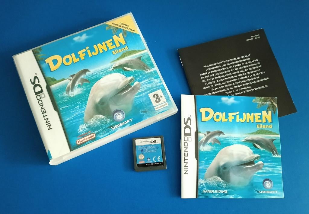 Dolphin Island (Dolfijnen Eiland) – Nintendo DS compleet, Ophalen, Zo goed als nieuw, Online