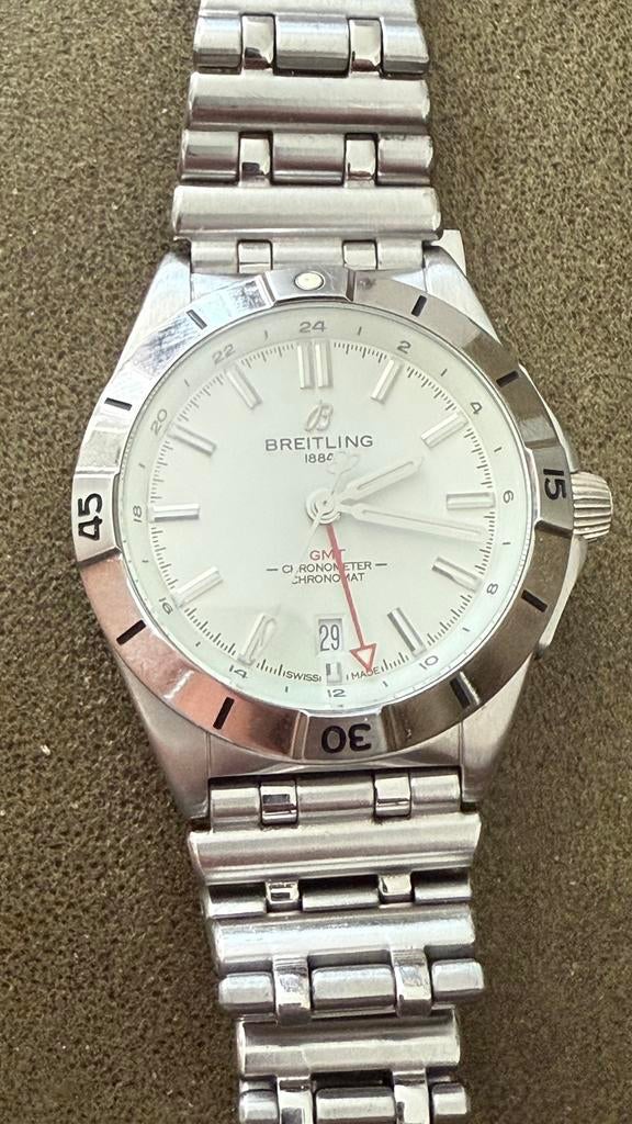 Heren  Horloge, Ophalen of Verzenden, Zo goed als nieuw, Staal, Overige merken