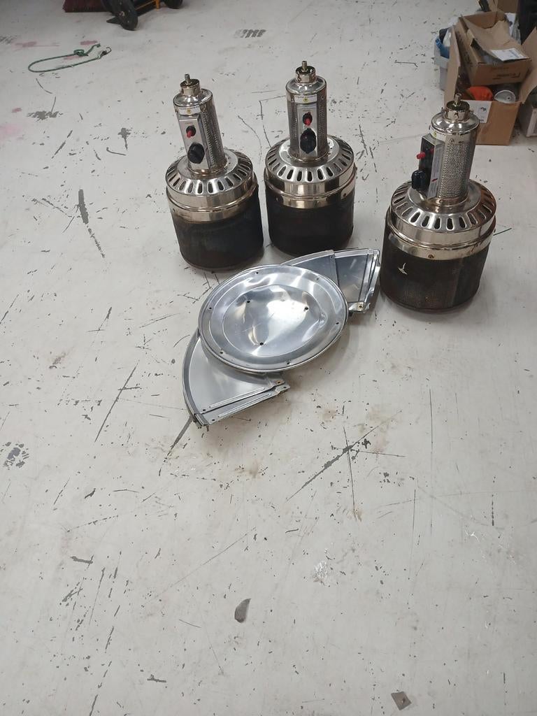 Terrasverwarming branders en schotels, Ophalen of Verzenden, Gebruikt, Gas, Draaibaar