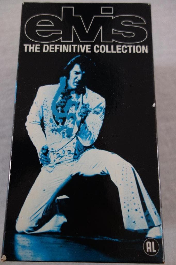 Verzamelbox 4  VHS Elvis Presley, Alle leeftijden, Ophalen of Verzenden, Zo goed als nieuw, Muziek en Concerten