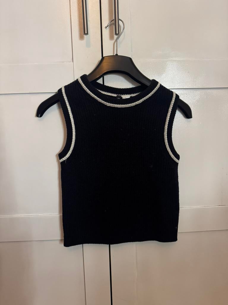 Spencer maat xs, Blauw, Ophalen of Verzenden, Zo goed als nieuw, Zonder mouw