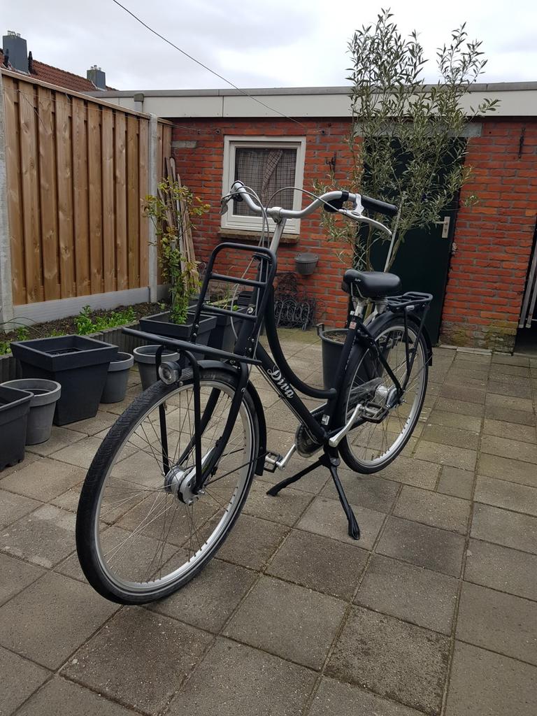 ZGAN Batavus Diva dames transportfiets, 7 versnellingen, Fietsen en Brommers, Fietsen | Dames | Omafietsen, 53 tot 56 cm, Ophalen