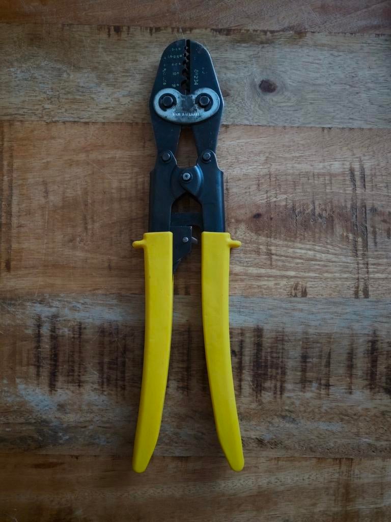 Klauke K25 Krimptang 0,5 - 16 mm - Professionele kwaliteit, Doe-het-zelf en Verbouw, Ophalen of Verzenden, Zo goed als nieuw