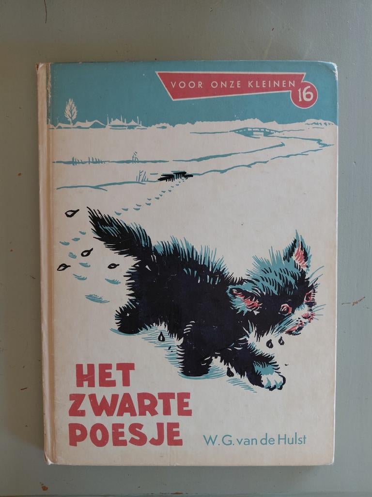W.G van de Hulst.   Het zwarte poesje, Ophalen of Verzenden, Gelezen, Verhalen