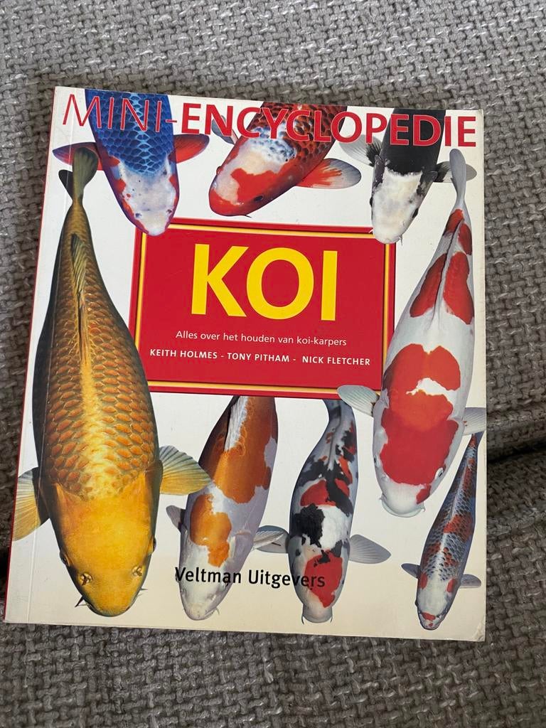 K. Holmes Mini-encyclopedie koi-karpers koi karper, Ophalen of Verzenden, Zo goed als nieuw, K. Holmes; N. Fletcher; T. Pitham