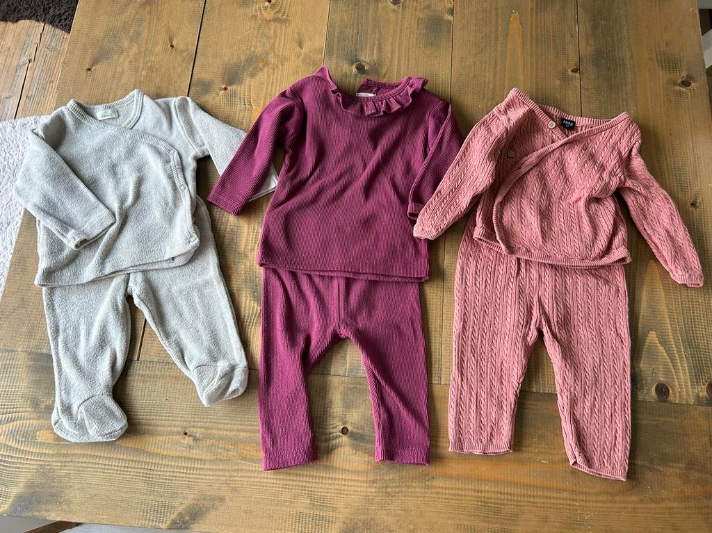 2 setjes zeeman en wibra mt62/68, Ophalen of Verzenden, Zo goed als nieuw, Maat 68