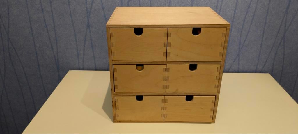 Ladekastje, Minder dan 50 cm, Gebruikt, 5 laden of meer, Ophalen of Verzenden