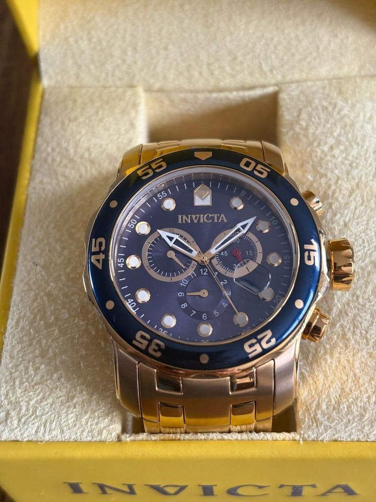 INVICTA Pro Diver No: 0073 Lekkere Foute Klok!, Overige merken, Staal, Staal, Polshorloge