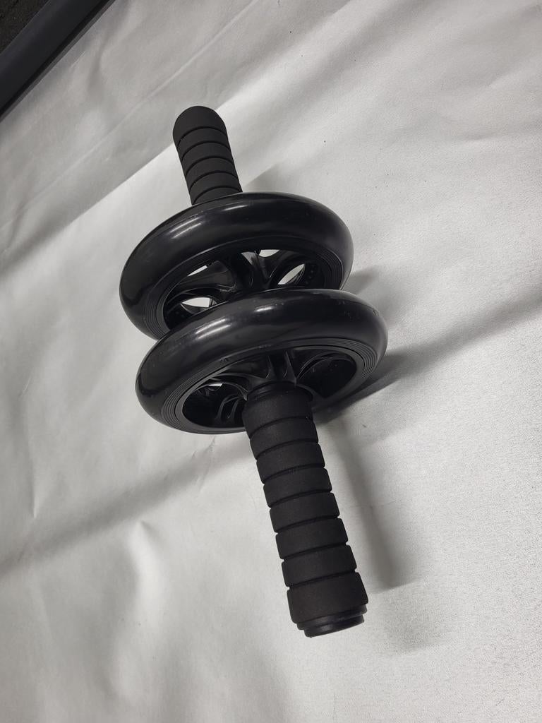 Dubbele buikspier roller. Ab roller, Sport en Fitness, Ophalen of Verzenden, Zo goed als nieuw, Buik, Buikspierwiel