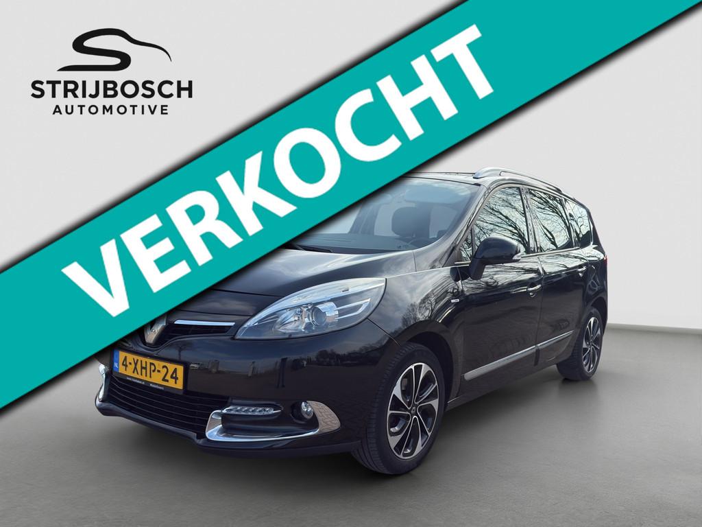 Renault Grand Scénic 1.2 TCe Bose 7p. | NETTO € 3.574,- |, Voorwielaandrijving, Euro 5, Zwart, 4 cilinders