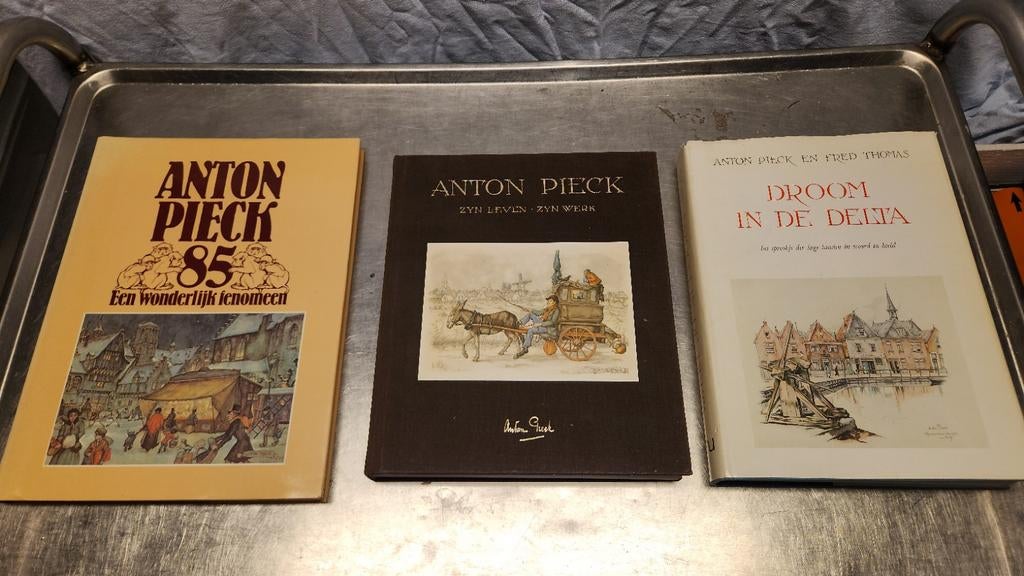 Anton Pieck Boeken Collectie: 3 Prachtige Uitgaven, Ophalen