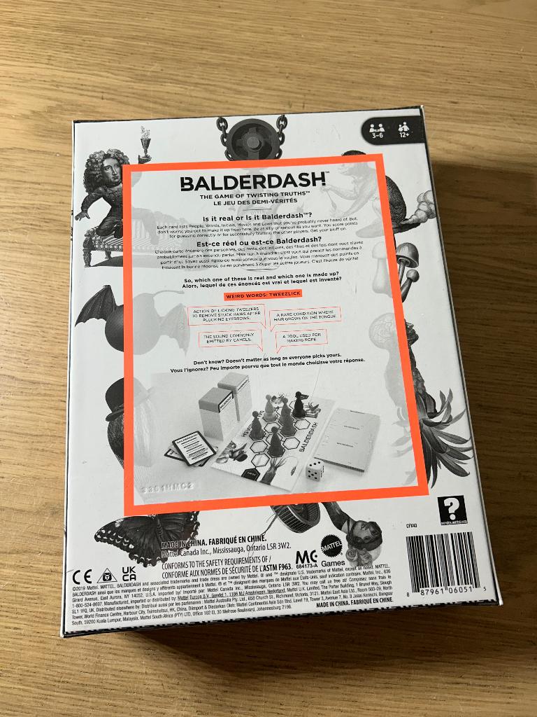 NIEUW | Balderdash The Game of Twisting Truths, Ophalen of Verzenden, Nieuw
