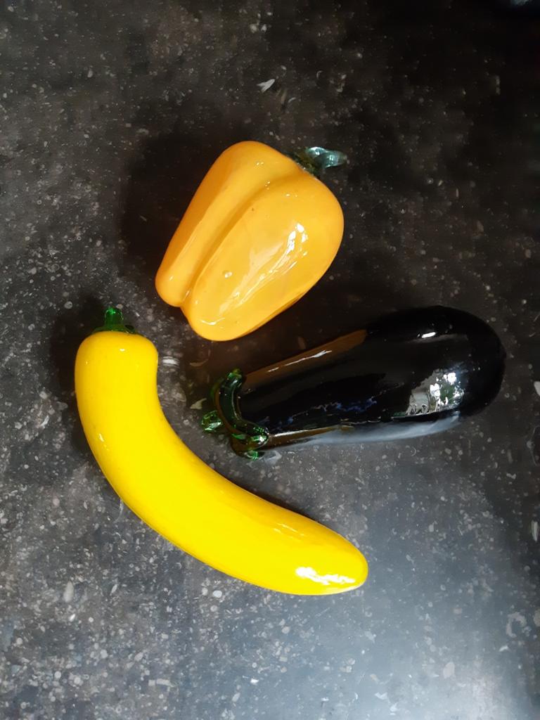 Glazen fruit murano, Antiek en Kunst, Antiek | Glas en Kristal, Ophalen of Verzenden