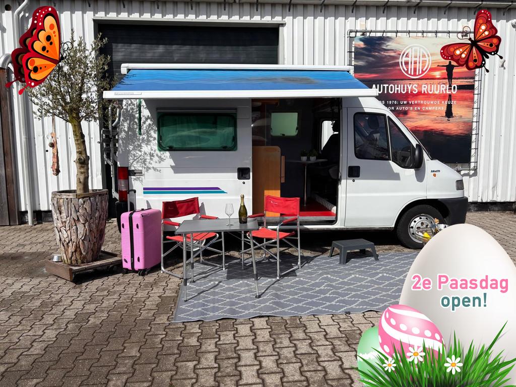 Pössl 230L Pössl Duett 2.8 JTD 123pk | Draaistoelen | Luif, Caravans en Kamperen, Campers, Buscamper of Camperbus, Ringverwarming