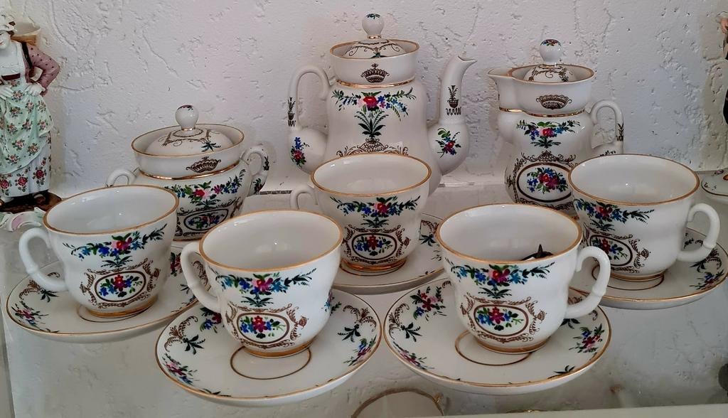 Lomonosov zeldzame theeservies, Ophalen of Verzenden