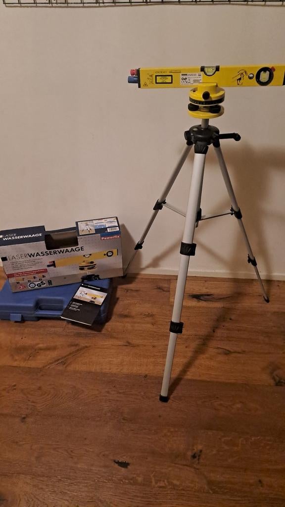 Powerfix Laser Waterpas met statief, Ophalen, Nieuw