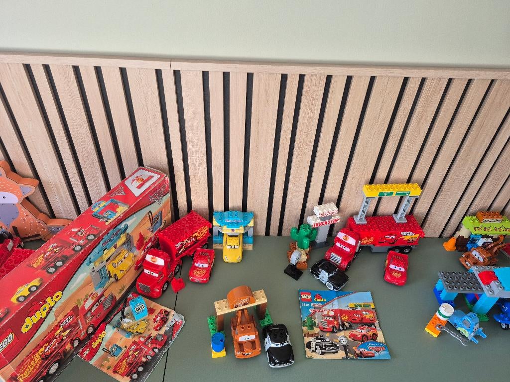 6 complete duplo cars sets., Compleet, Ophalen of Verzenden, Zo goed als nieuw, Complete set