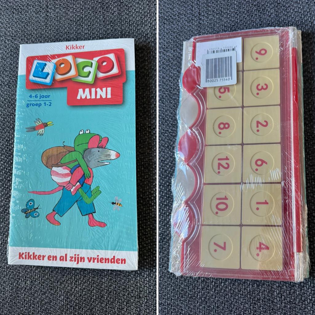Loco mini basisdoos + Kikker boekje, Kinderen en Baby's, Speelgoed | Educatief en Creatief, Ophalen, Nieuw