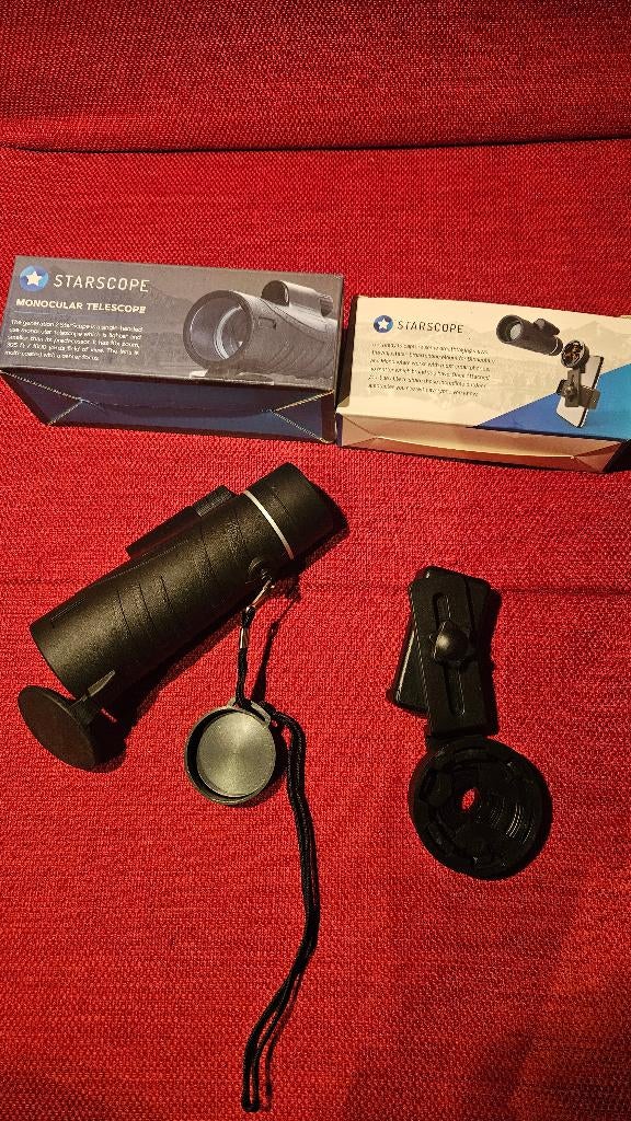 Monoculair opzet voor smartphone, Ophalen, Nieuw, 8 tot 12x, Overige typen