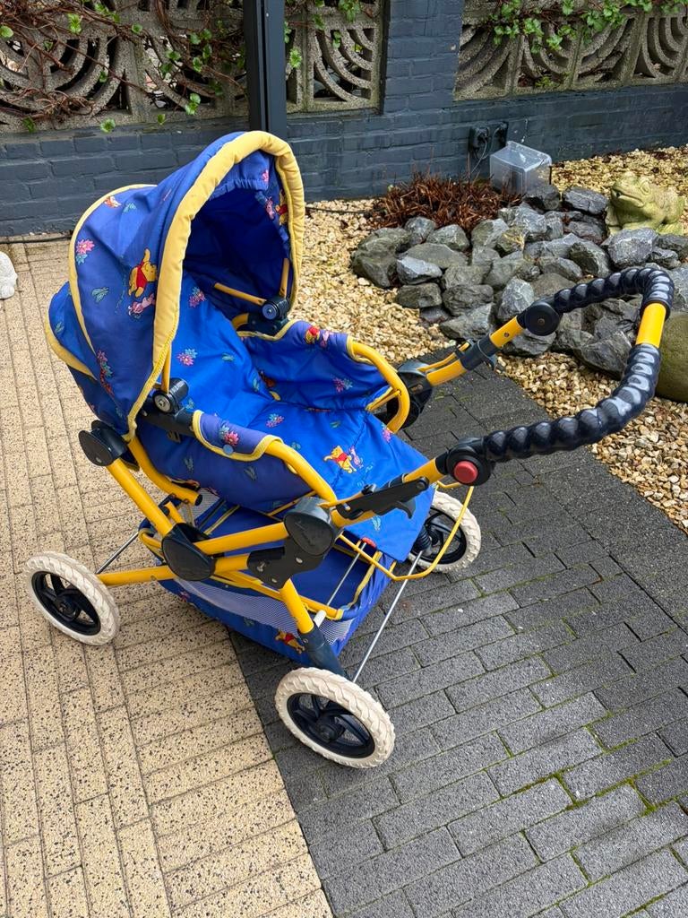 Poppenwagen met winnie the pooh bekleding, Ophalen, Gebruikt