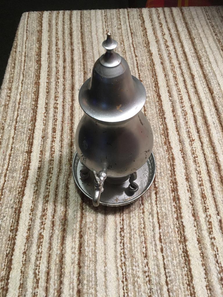 kraantjespot kraantjeskan met brander, Ophalen of Verzenden