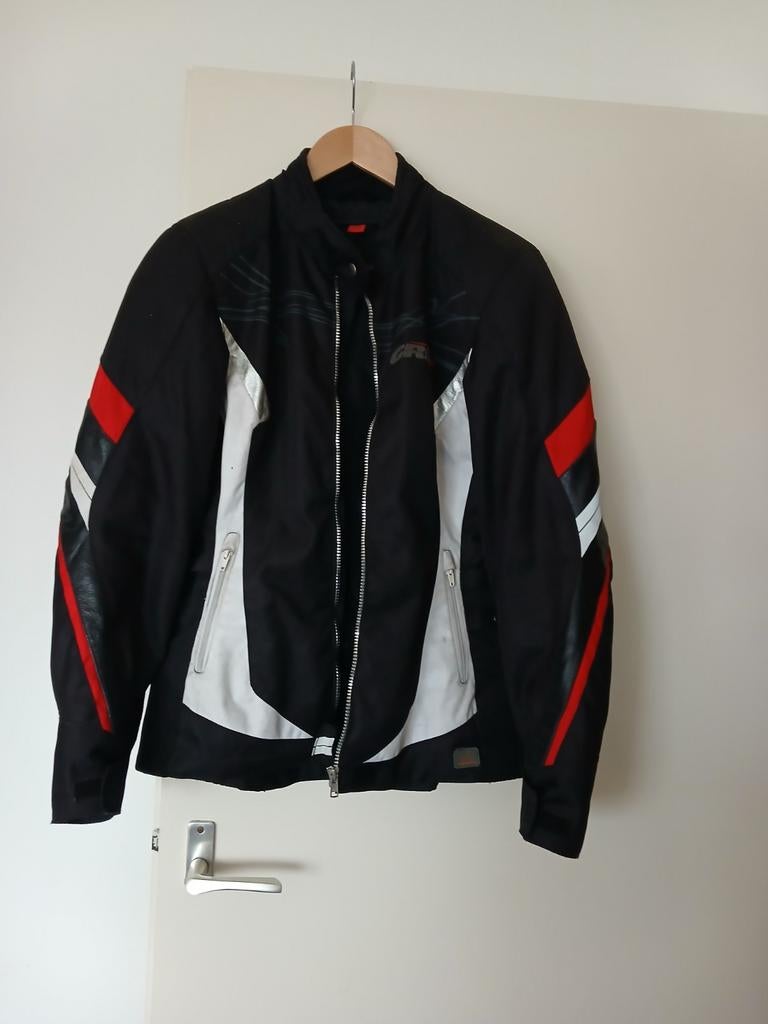 Mooie Moterjas damesmaat 44, Motoren, Ophalen of Verzenden, Tweedehands, Jas | leer