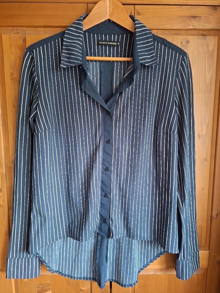 Damesblouse Studio Anneloes, Kleding | Dames, Maat 38/40 (M), Studio Anneloes, Blauw, Ophalen of Verzenden