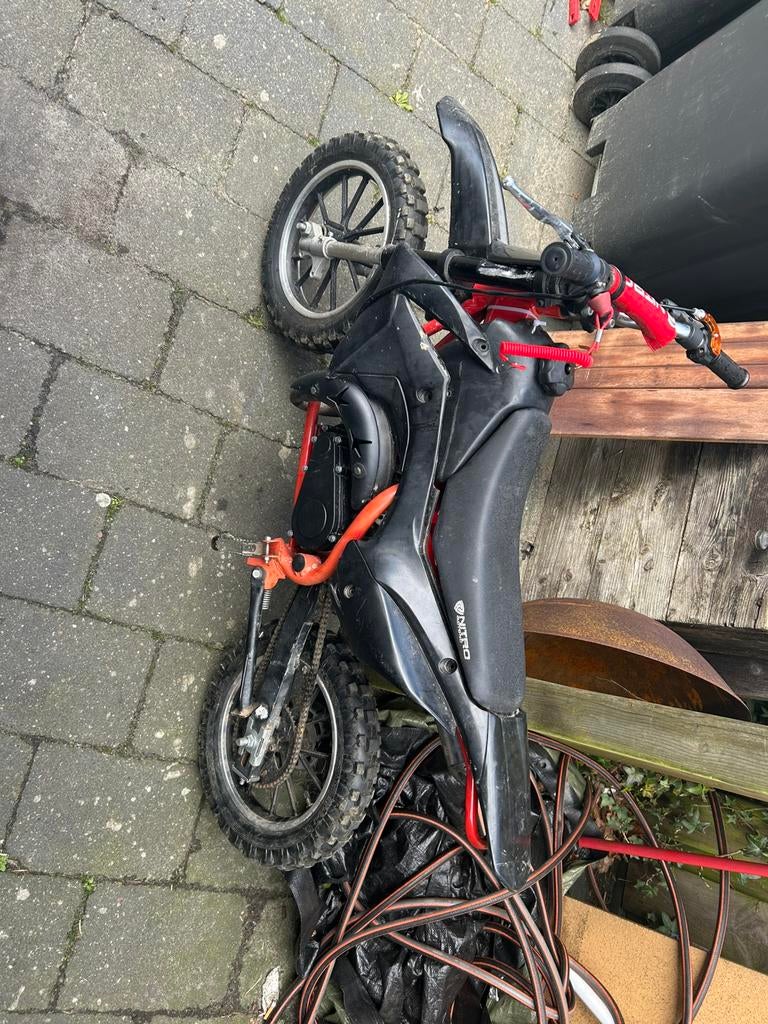 Pitbike 49cc start goede conditie, Ophalen, Zo goed als nieuw