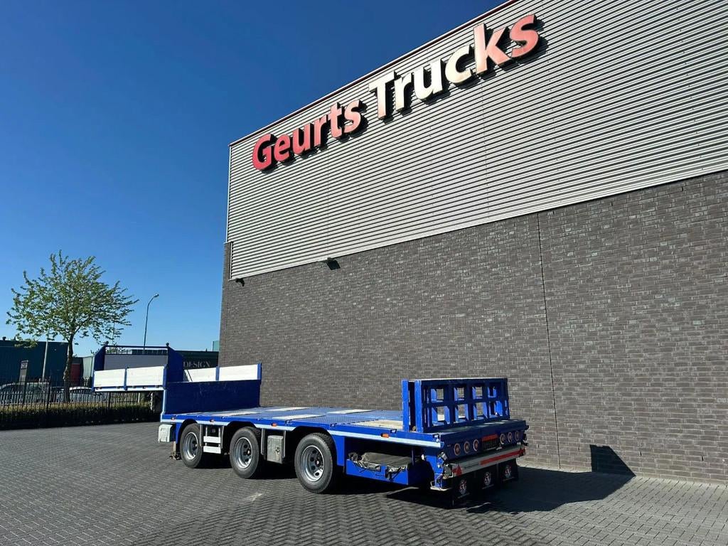 Emtech NNR48 3 ASSER HYDRAULISCHE GESTUURDE KORTE UITSCHUIFB, Blauw, Overige brandstoffen, Bedrijf, Aanhangers en Opleggers