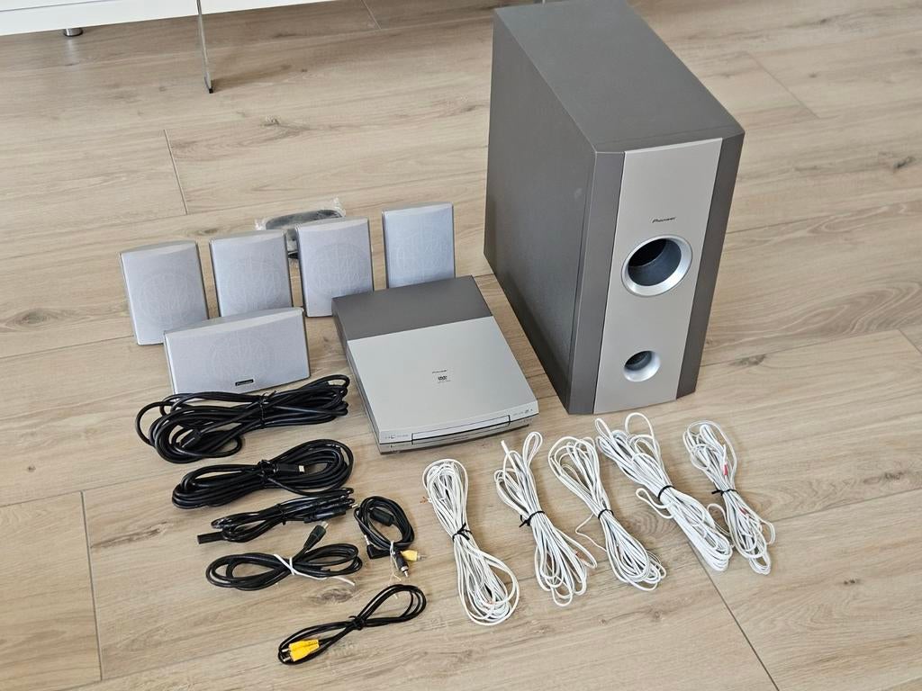 Pioneer XV-DV77 CD DVD Tuner Home Cinema Set, Audio, Tv en Foto, Home Cinema-sets, Ophalen, Gebruikt, Pioneer, 5.1-systeem