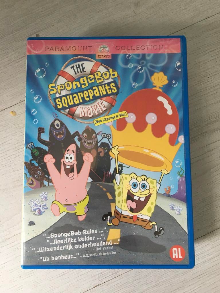 SpongeBob SquarePants Movie DVD - Zo goed als nieuw, Alle leeftijden, Ophalen of Verzenden, Zo goed als nieuw, Komedie