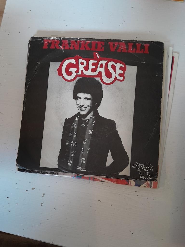 Frankie valli 7 inch grease, Cd's en Dvd's, Vinyl Singles, Ophalen of Verzenden, Zo goed als nieuw, Pop
