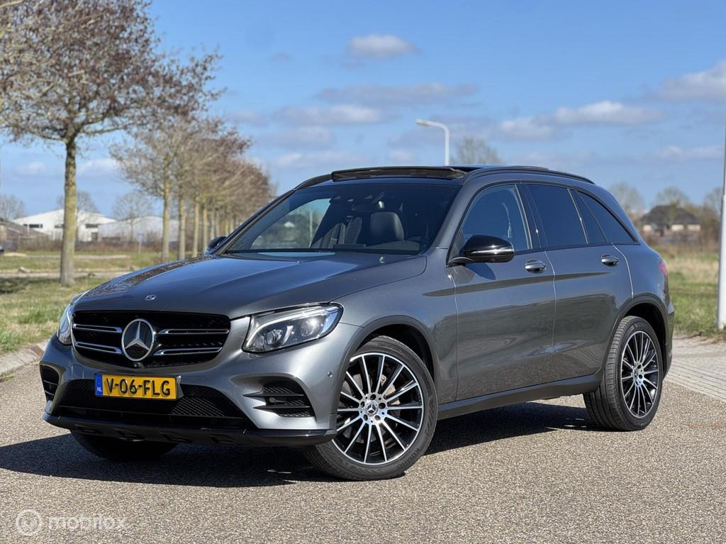 Mercedes-Benz GLC-klasse 220 d 4MATIC AMG Grijs Kenteken, Gebruikt, Euro 6, 4 cilinders, Adaptive Cruise Control