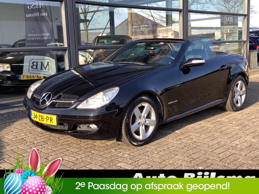 Mercedes SLK-klasse 200 K Automaat, nekverwarming, lederen b, Automaat, Achterwielaandrijving, Gebruikt, 4 cilinders
