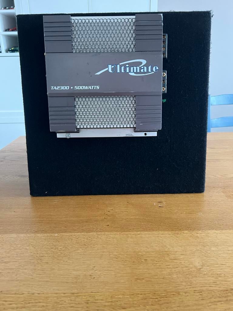 Magnat subwoofer edition b30 met Ultimate TA2300 versterker, Auto diversen, Ophalen of Verzenden, Gebruikt