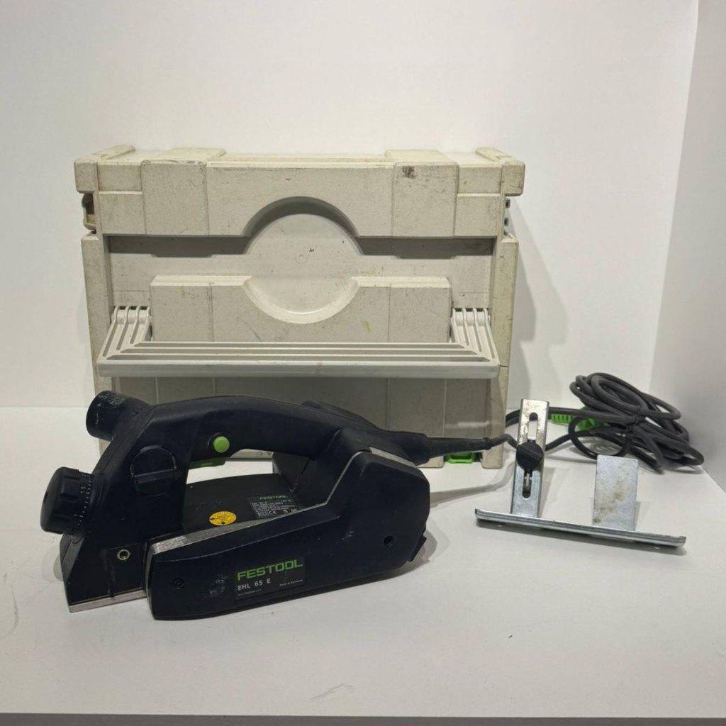 Festool EHL 65 E Schaafmachine in Systainer | Gebruikt, Doe-het-zelf en Verbouw, Schaafmachines, Ophalen of Verzenden