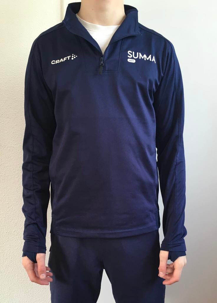 Summa sport Zip top maat S, Blauw, Ophalen of Verzenden, Zo goed als nieuw, Algemeen