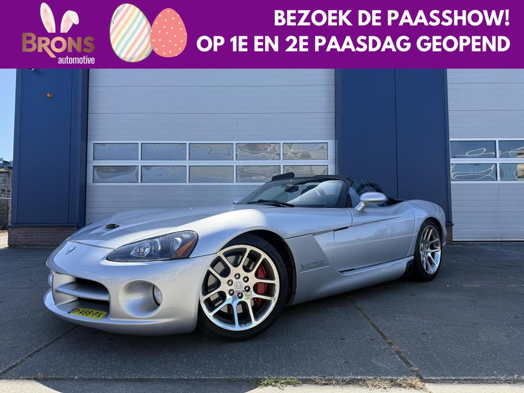 Dodge Viper srt-10 Cabrio l Nieuwstaat, Auto's, Dodge, Stof, Zwart, Cabriolet, Bedrijf