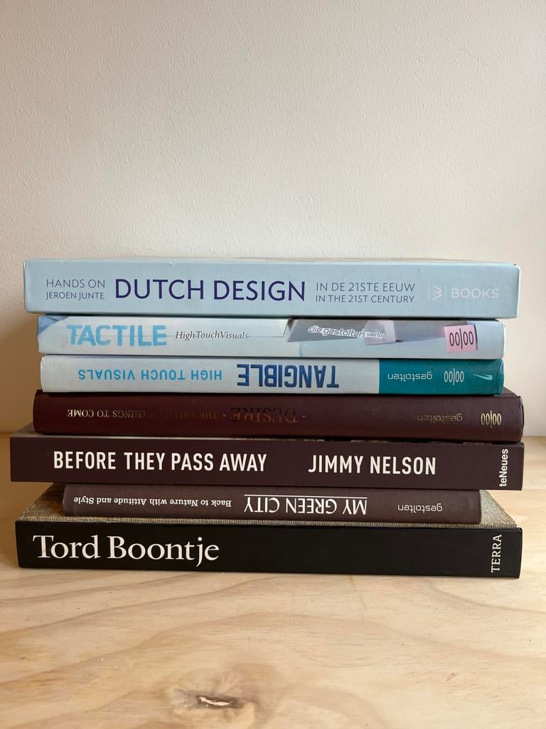 Mooie design boeken: Dutch design, grafisch ontwerp, Ophalen of Verzenden, Zo goed als nieuw, Overige onderwerpen