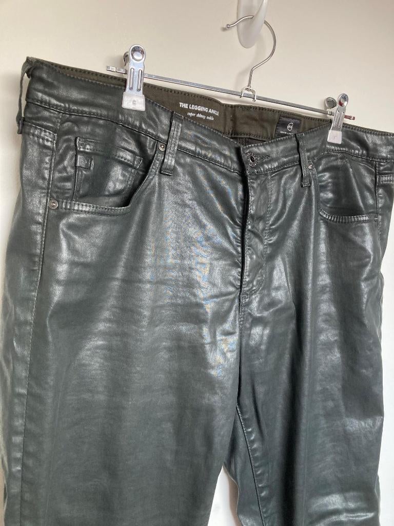 AG Jeans Adriano Goldschmied Ankle skinny zwart glans mt 31, Privacy@agjeans.com, AG Adriano Goldschmied, Zwart, Hudson Yards, 20 Hudson Yards, New York, NY 10001.