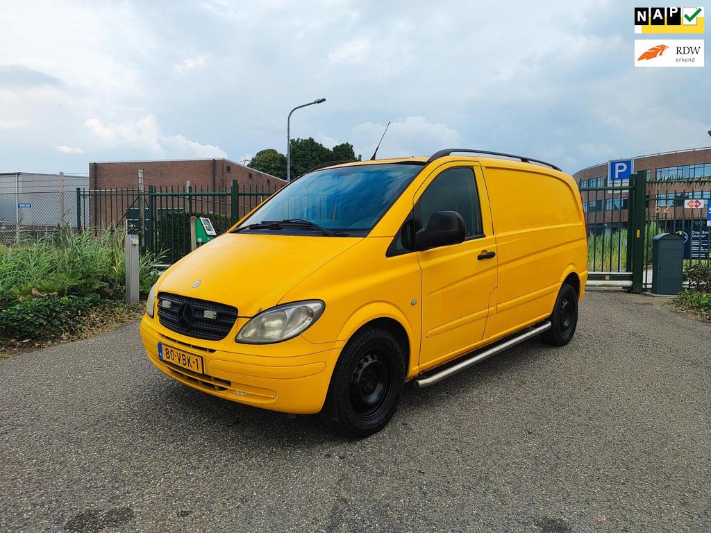 Mercedes-Benz Vito 111 CDI Airco! Nap!, Auto's, Achterwielaandrijving, Gebruikt, Bedrijf, Euro 4